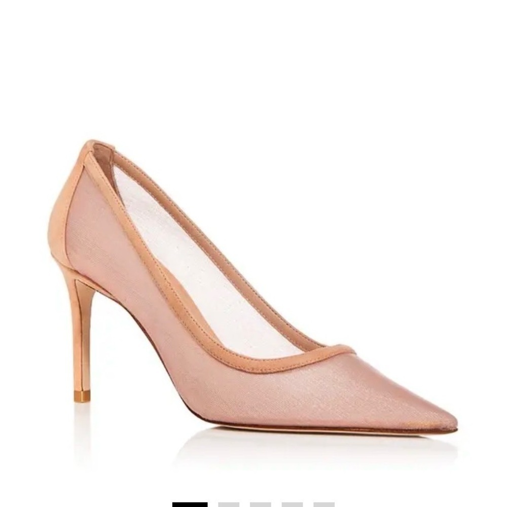 STUART WEITZMAN 85 Mesh Pumps - Ginger size 9.5